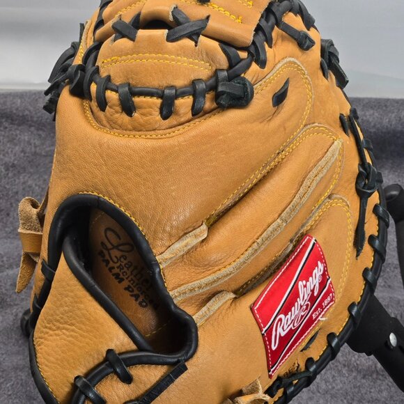 Rawlings RCM30T Lite Toe Joe Mauer Catcher Mitt Baseball Glove - Picture 3 of 8